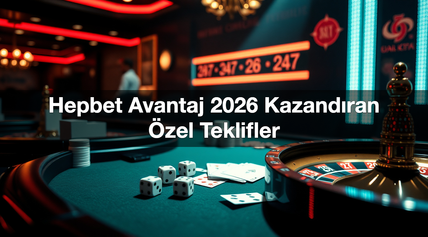 Hepbet Avantaj 2026 Kazandıran Özel Teklifler 2 Hepbet Avantaj 2026 Kazandıran Özel Teklifler