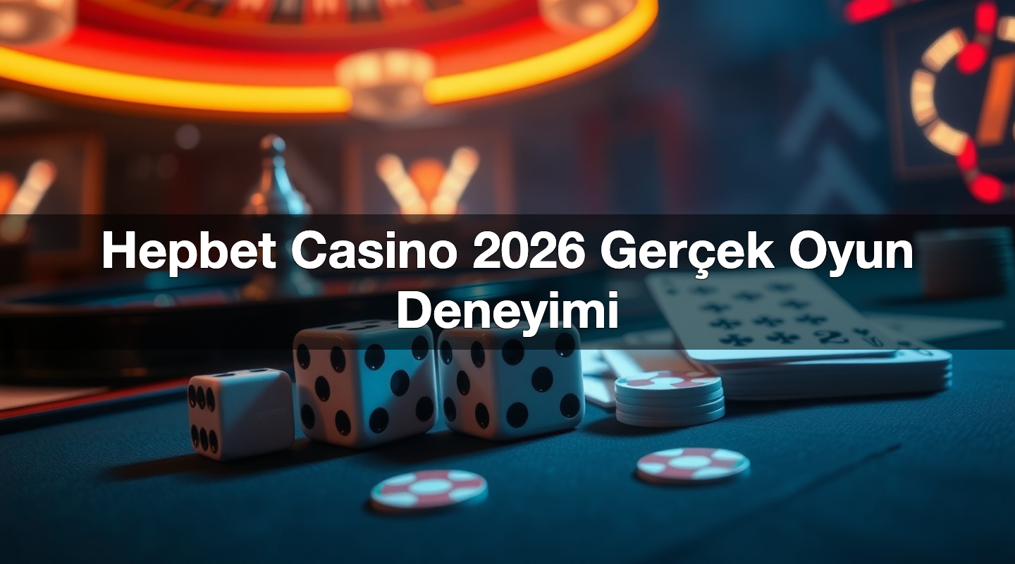 Hepbet Casino 2026 Gerçek Oyun Deneyimi 2 Hepbet Casino 2026 Gerçek Oyun Deneyimi